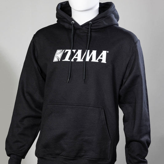 Tama Printed Logo Pullover Hooded Sweatshirt Black - XX-Large - Drum Center Of Portsmouth