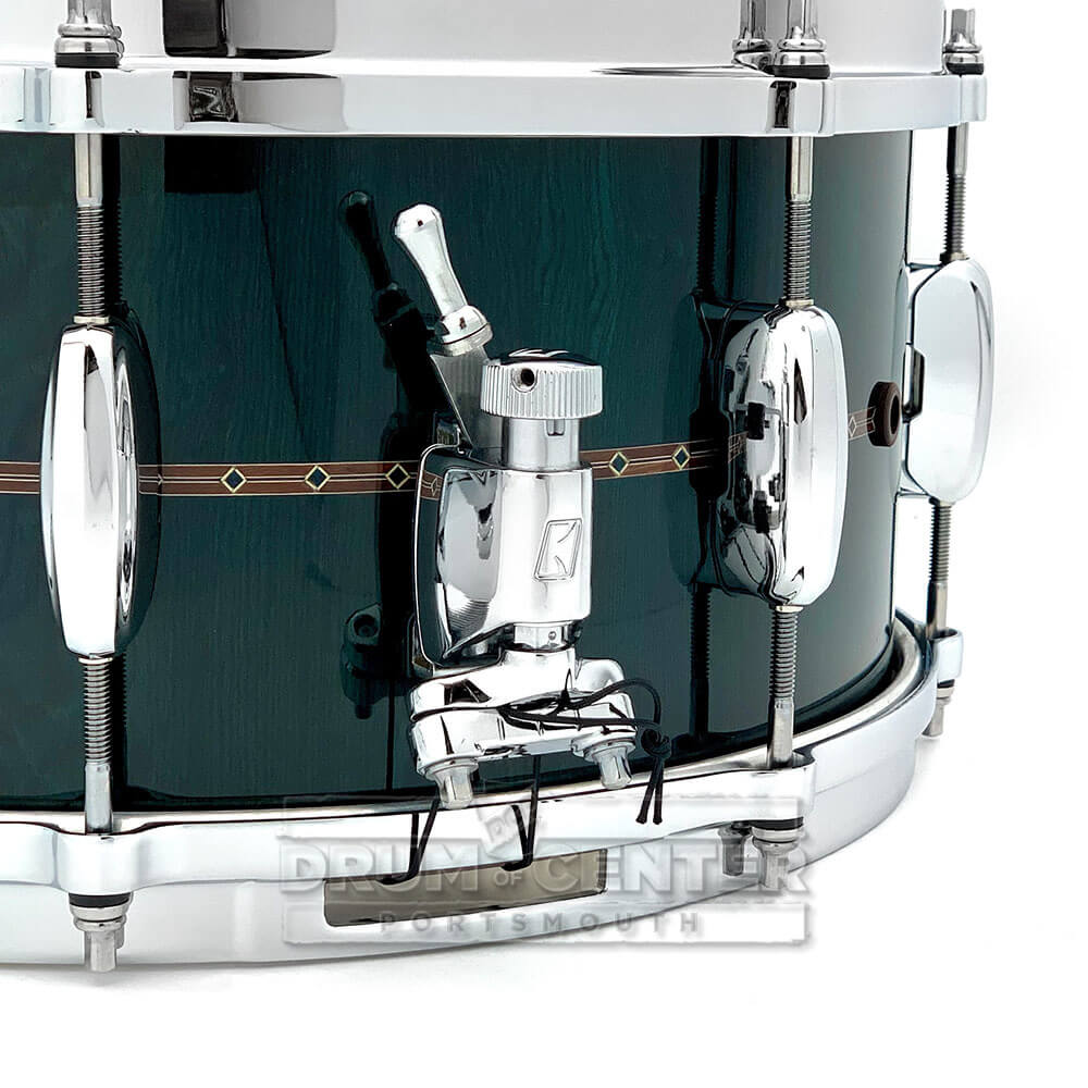 Tama Star Bubinga Snare Drum 14x6.5 Dark Green Cordia w/Outside Inlay