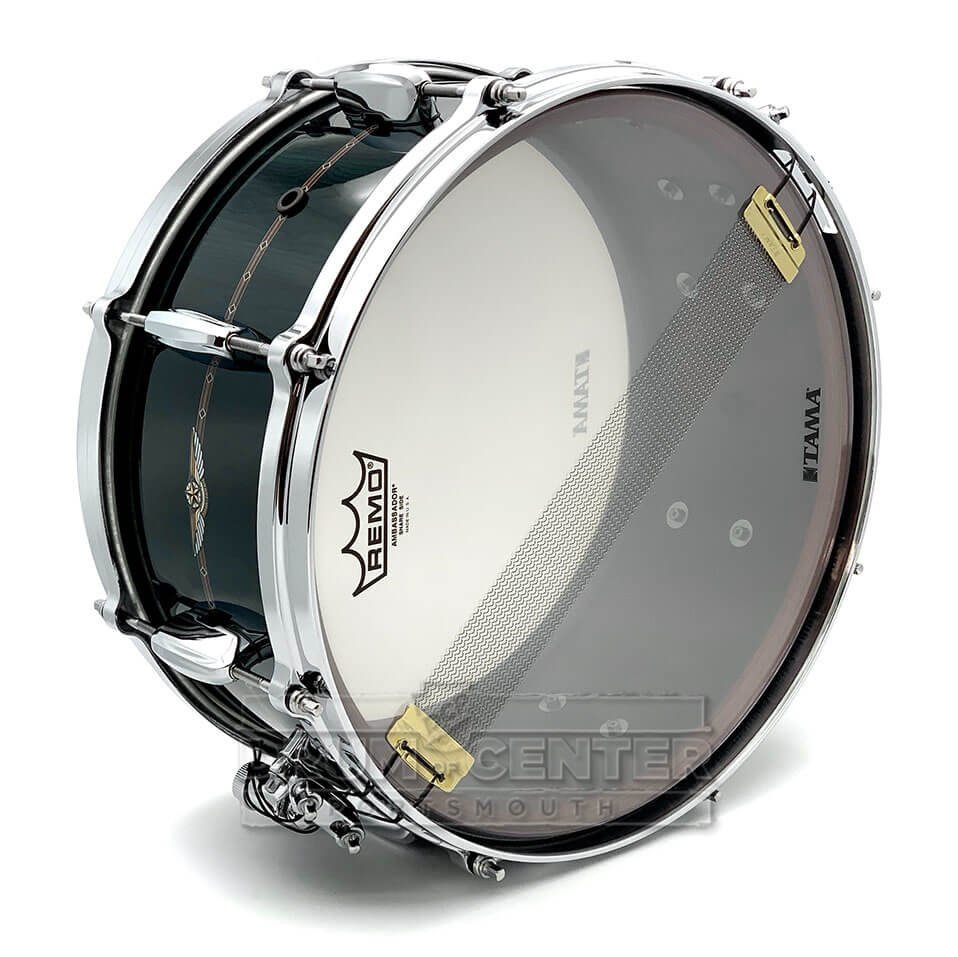 Tama Star Bubinga Snare Drum 14x6.5 Dark Green Cordia w/Outside Inlay
