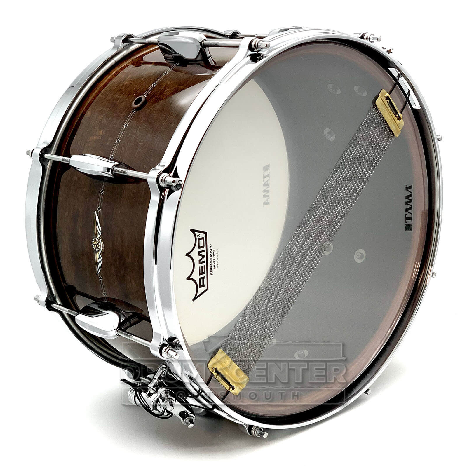 Tama Star Bubinga Snare Drum 14x8 Natural Indian Laurel w/Inlay