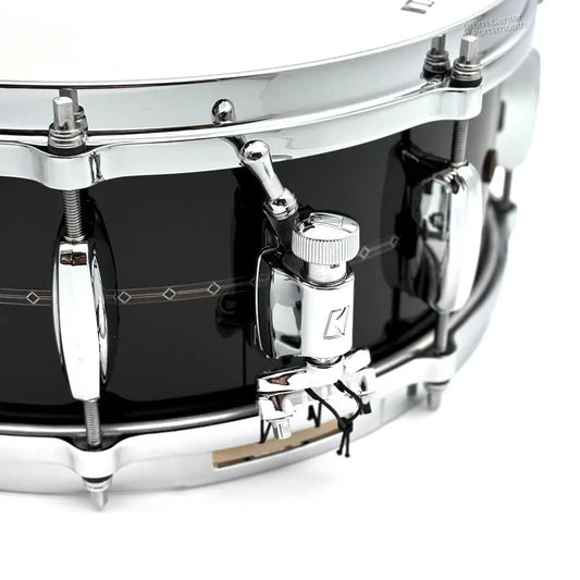 Tama Star Maple Snare Drum 14x5.5 Piano Black w/Inlay - Drum Center Of Portsmouth