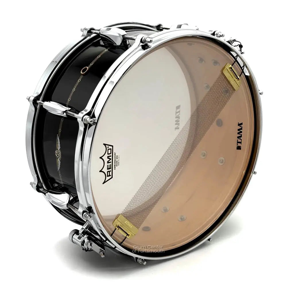 Tama Star Maple Snare Drum 14x6.5 Piano Black - Drum Center Of Portsmouth