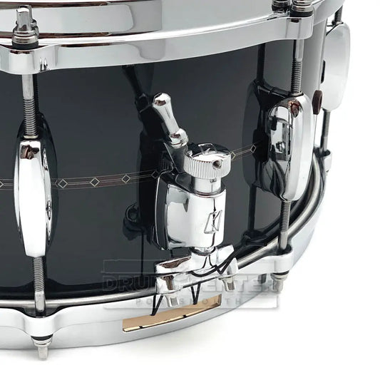 Tama Star Maple Snare Drum 14x6.5 Smoky Black w/Outside Inlay - Drum Center Of Portsmouth