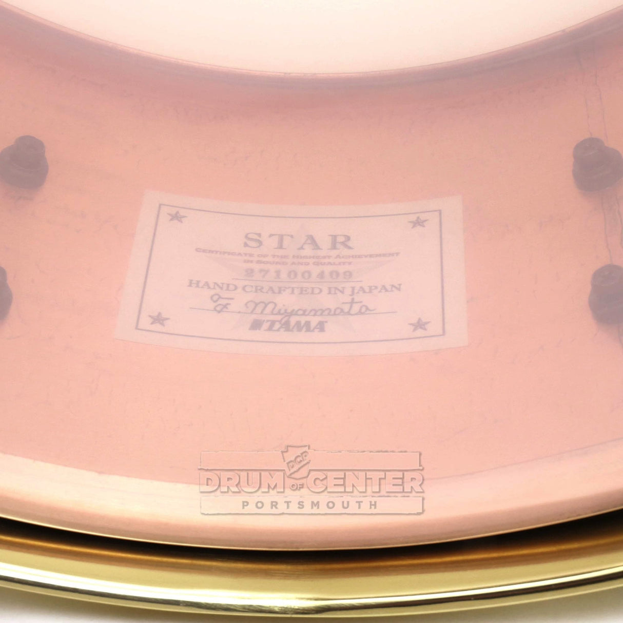 Tama Star Reserve Hand Hammered Copper Snare Drum 14x6.5