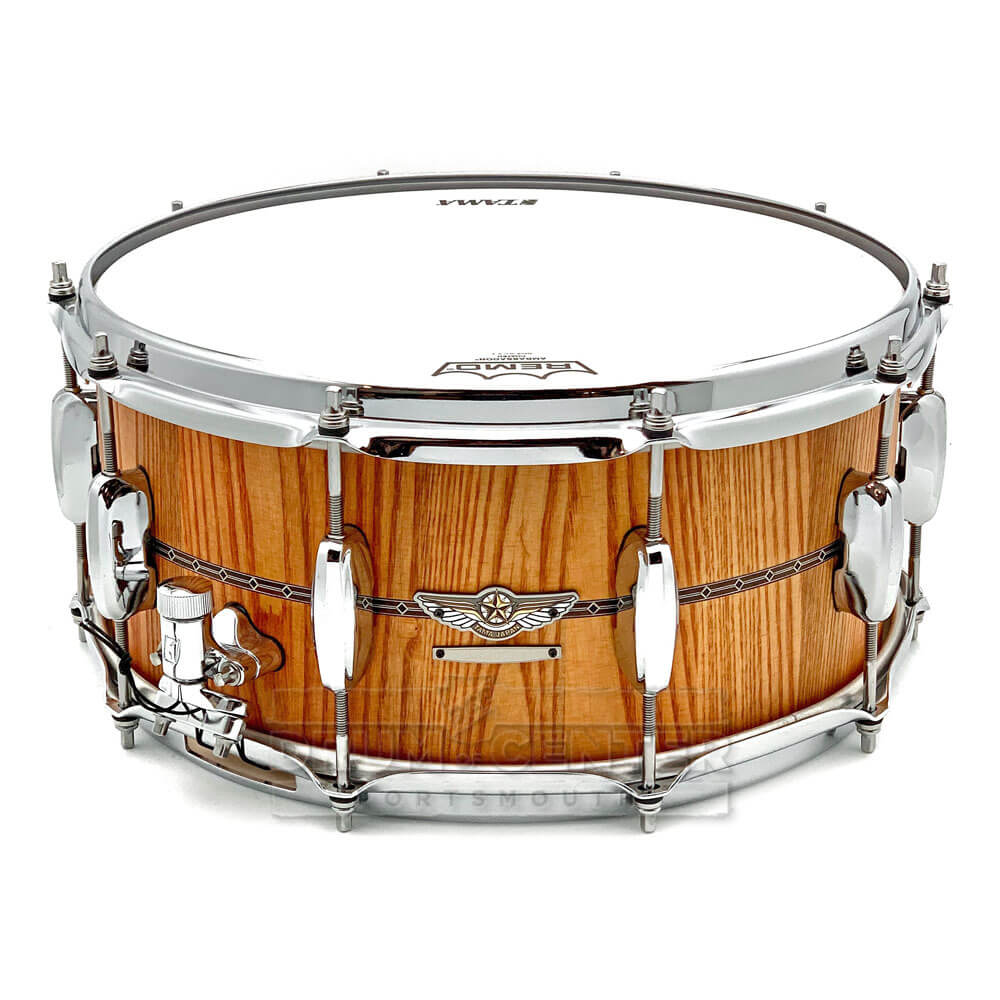 Tama Star Reserve Stave Ash Snare Drum 14x6.5 Oiled Amber Ash - Drum Center Of Portsmouth