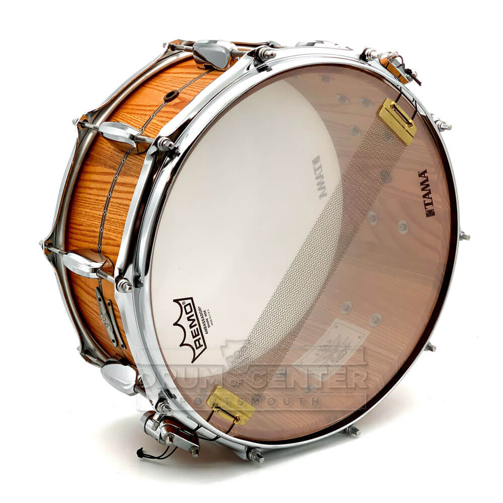 Tama Star Reserve Stave Ash Snare Drum 14x6.5 Oiled Amber Ash - Drum Center Of Portsmouth