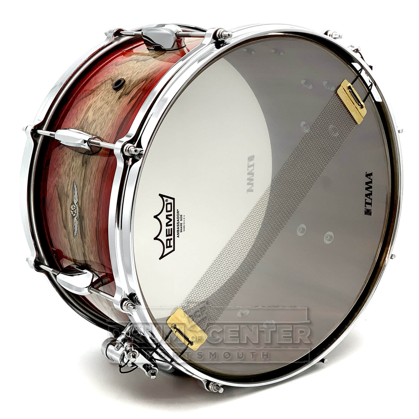 Tama Star Walnut Snare Drum 14x8 Garnet Japanese Sen Burst