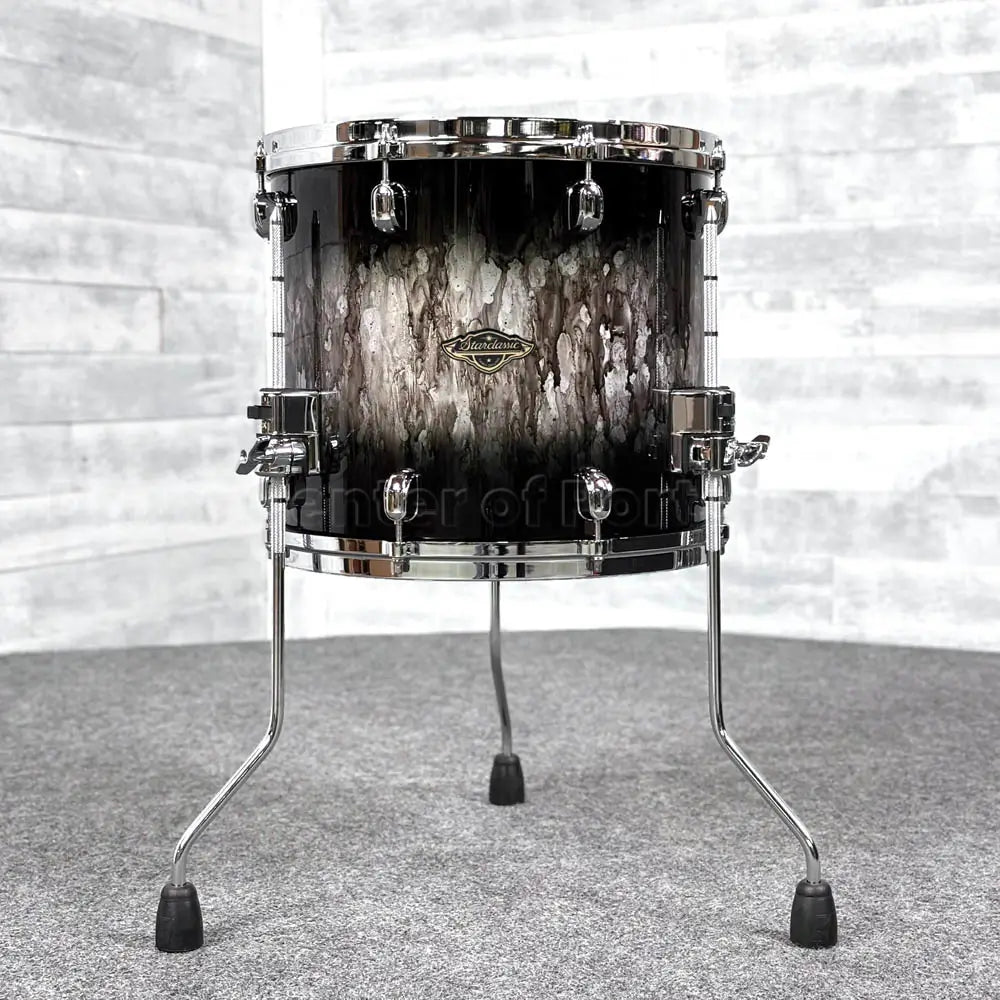 Tama Starclassic Walnut/Birch Floor Tom 14x12 Molten Platinum Burst - Drum Center Of Portsmouth