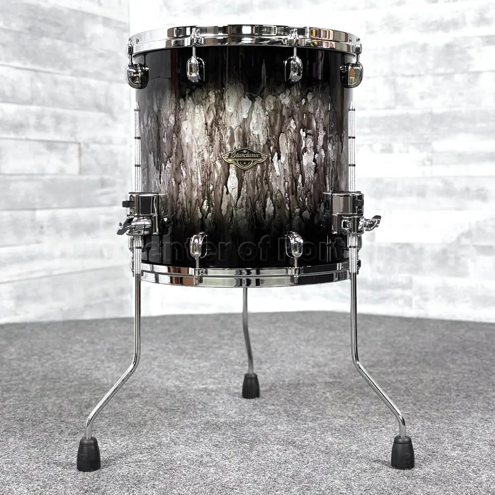 Tama Starclassic Walnut/Birch Floor Tom 14x14 Molten Platinum Burst - Drum Center Of Portsmouth