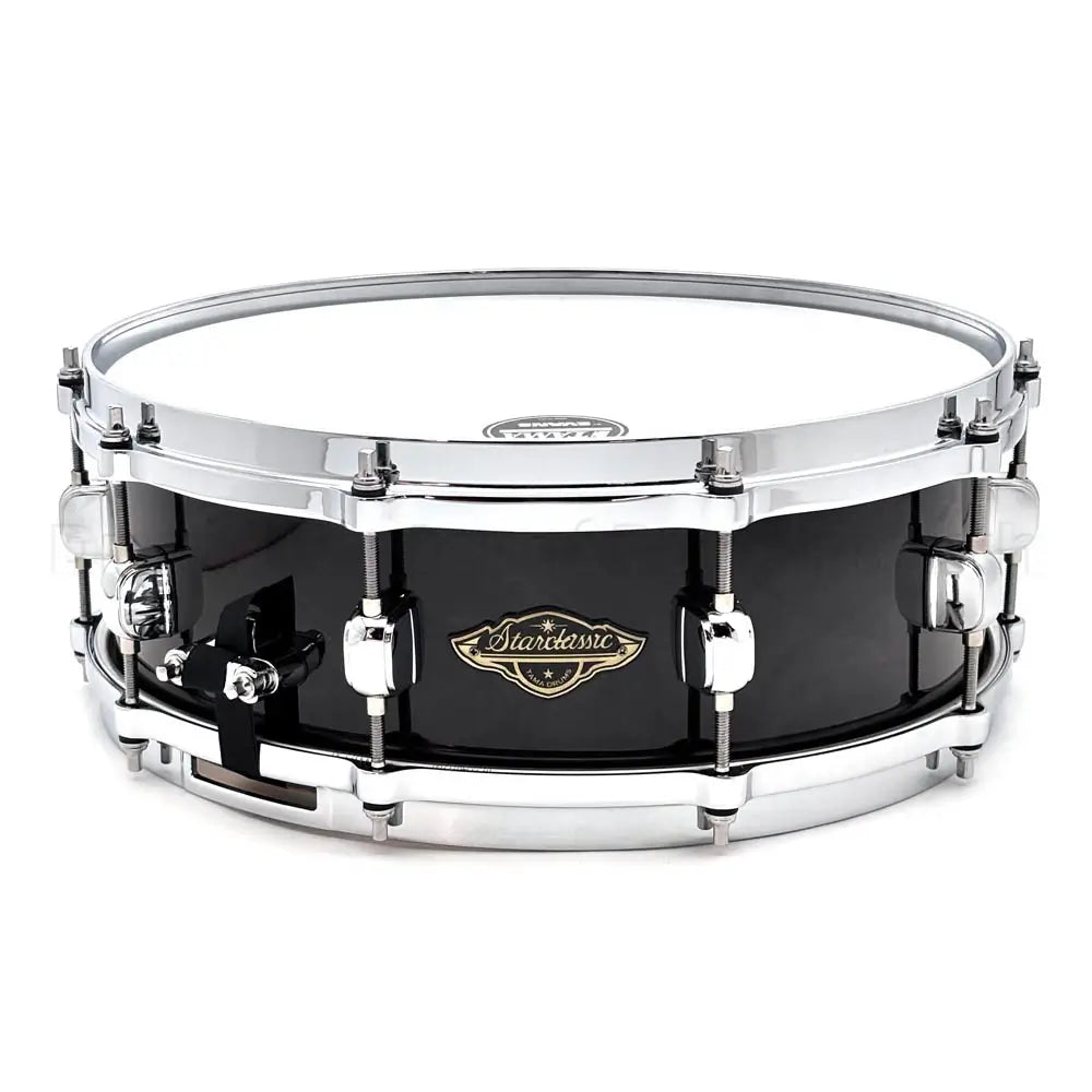 Tama Starclassic Walnut/Birch Snare Drum 14x5 Gloss Black Walnut Burl - Drum Center Of Portsmouth