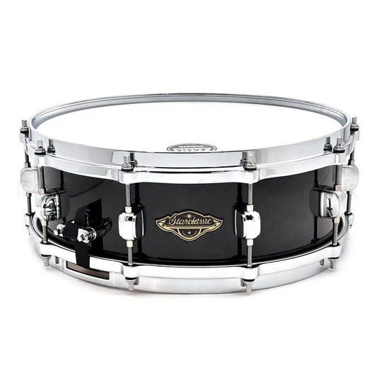 Tama Starclassic Walnut/Birch Snare Drum 14x5 Gloss Black Walnut Burl - Drum Center Of Portsmouth