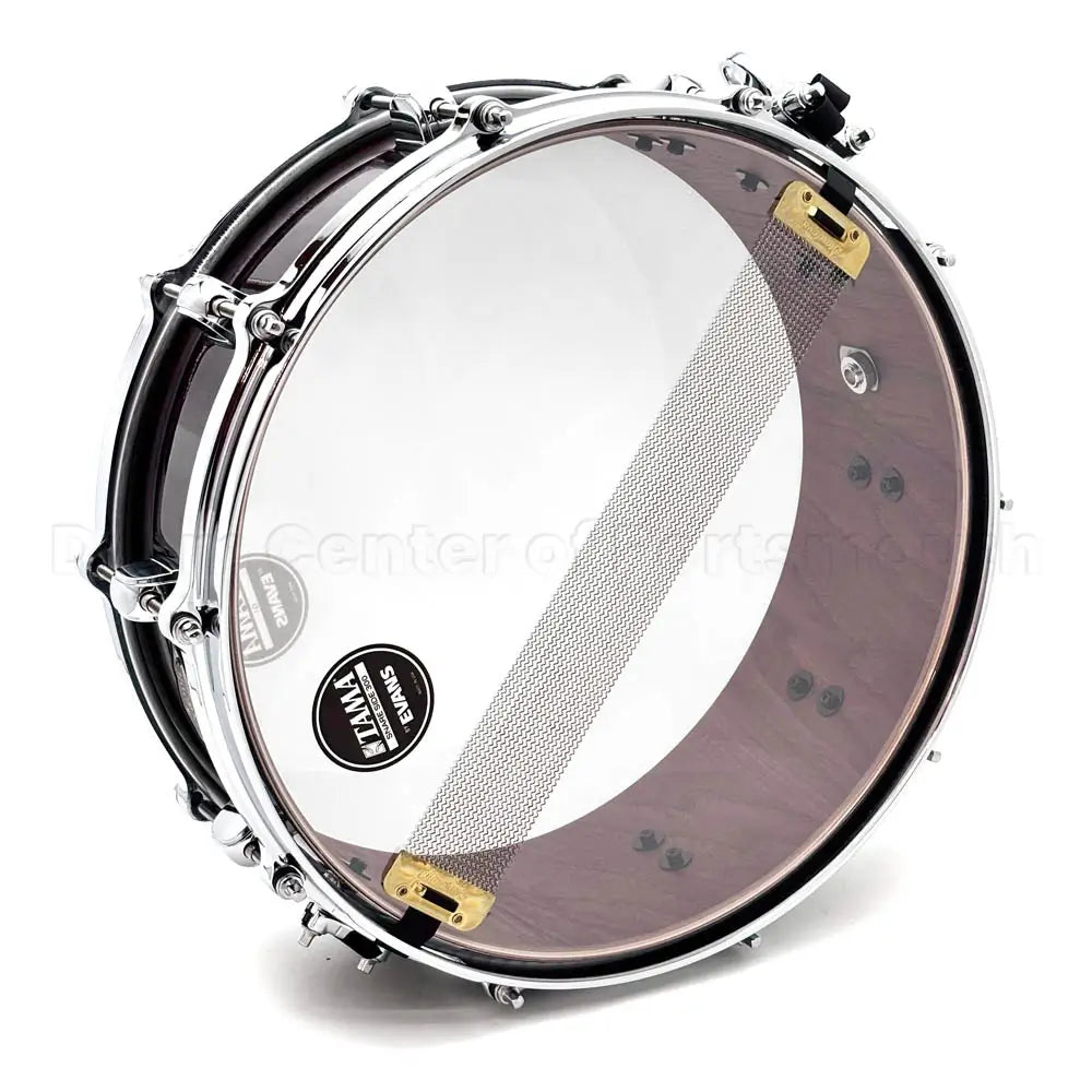 Tama Starclassic Walnut/Birch Snare Drum 14x5 Gloss Black Walnut Burl - Drum Center Of Portsmouth