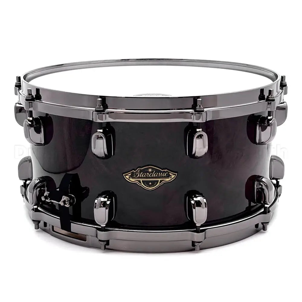Tama Starclassic Walnut/Birch Snare Drum 14x7 Gloss Black Walnut Burl - Drum Center Of Portsmouth