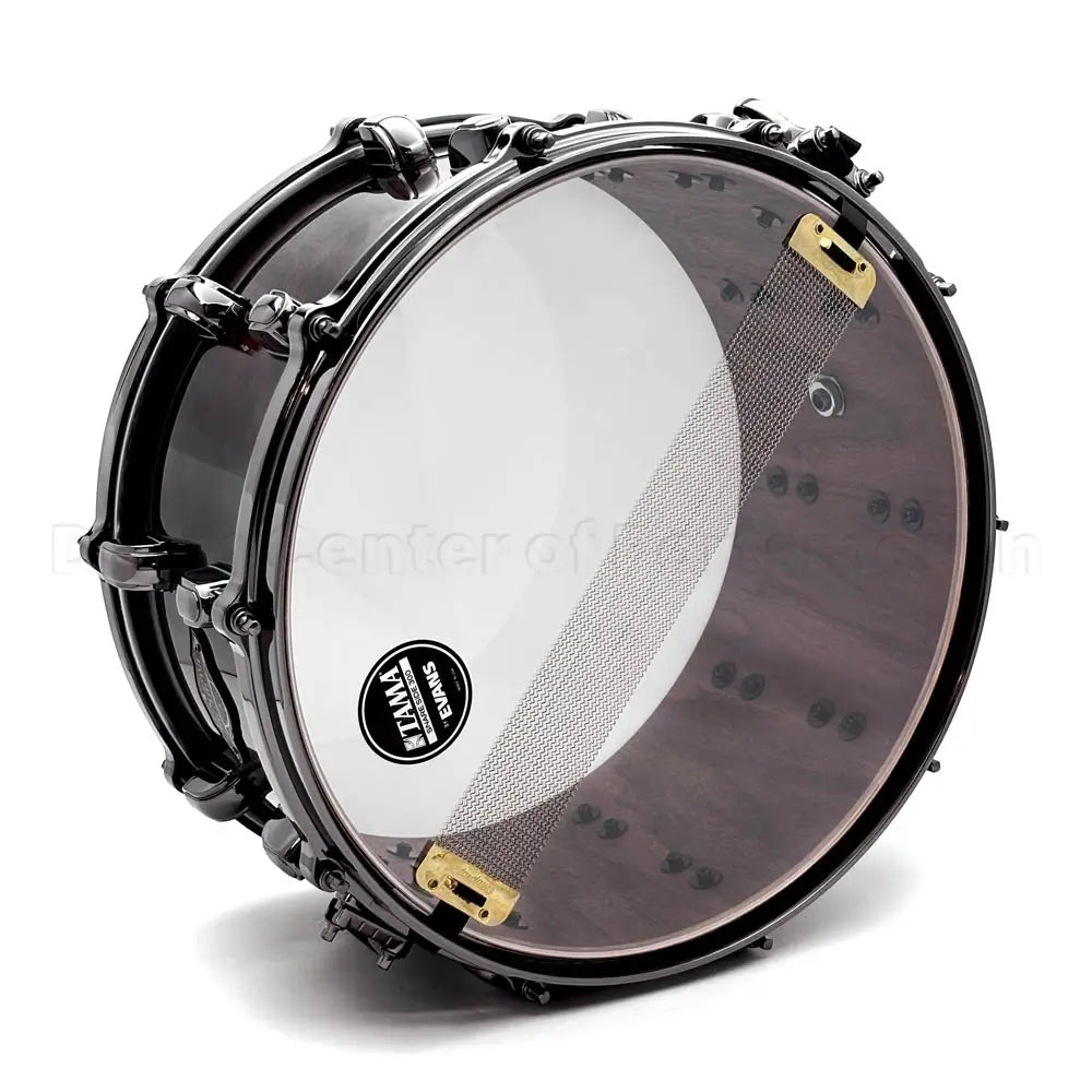 Tama Starclassic Walnut/Birch Snare Drum 14x7 Gloss Black Walnut Burl - Drum Center Of Portsmouth