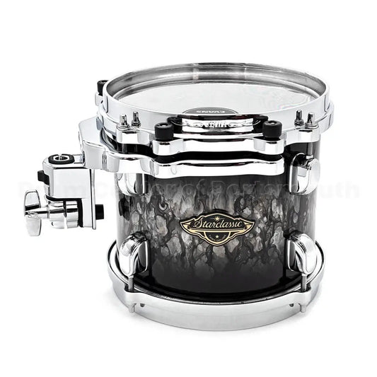 Tama Starclassic Walnut/Birch Mounted Tom 8x7 Molten Platinum Burst - Drum Center Of Portsmouth