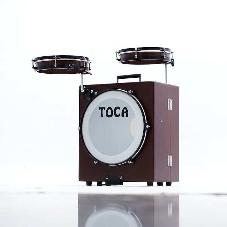 Toca Kickboxx Suitcase Drum Set With Kickboxx