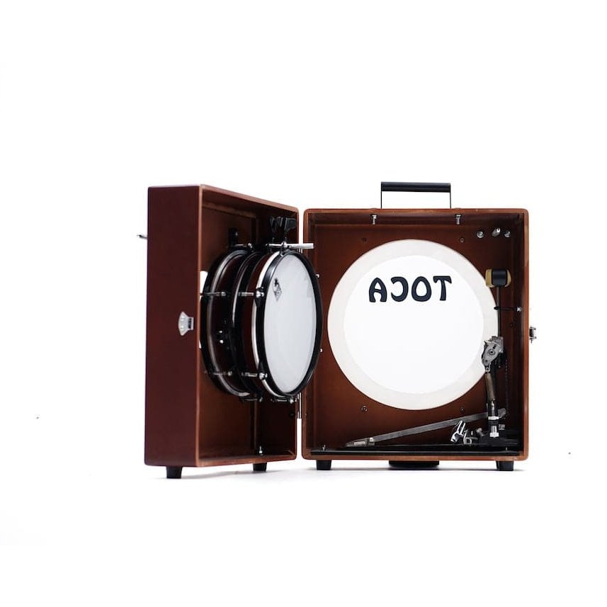 Toca Kickboxx Suitcase Drum Set With Kickboxx