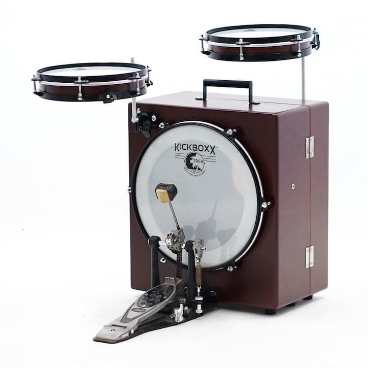 Toca Kickboxx Suitcase Drum Set With Kickboxx