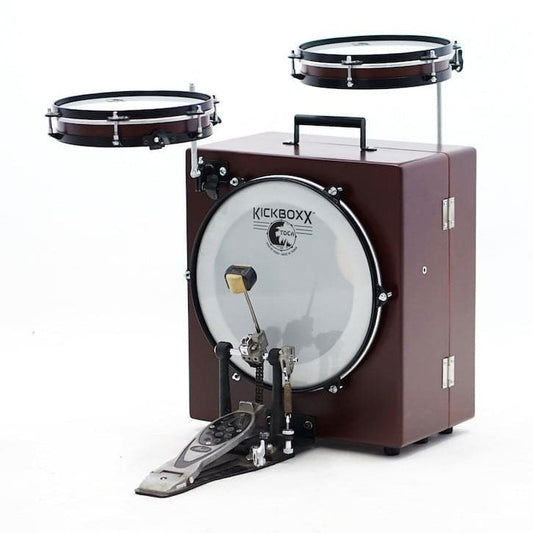 Toca Kickboxx Suitcase Drum Set With Kickboxx