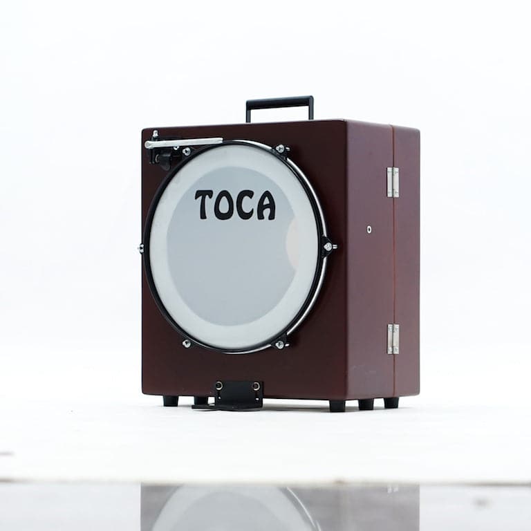 Toca Kickboxx Suitcase Drum Set With Kickboxx