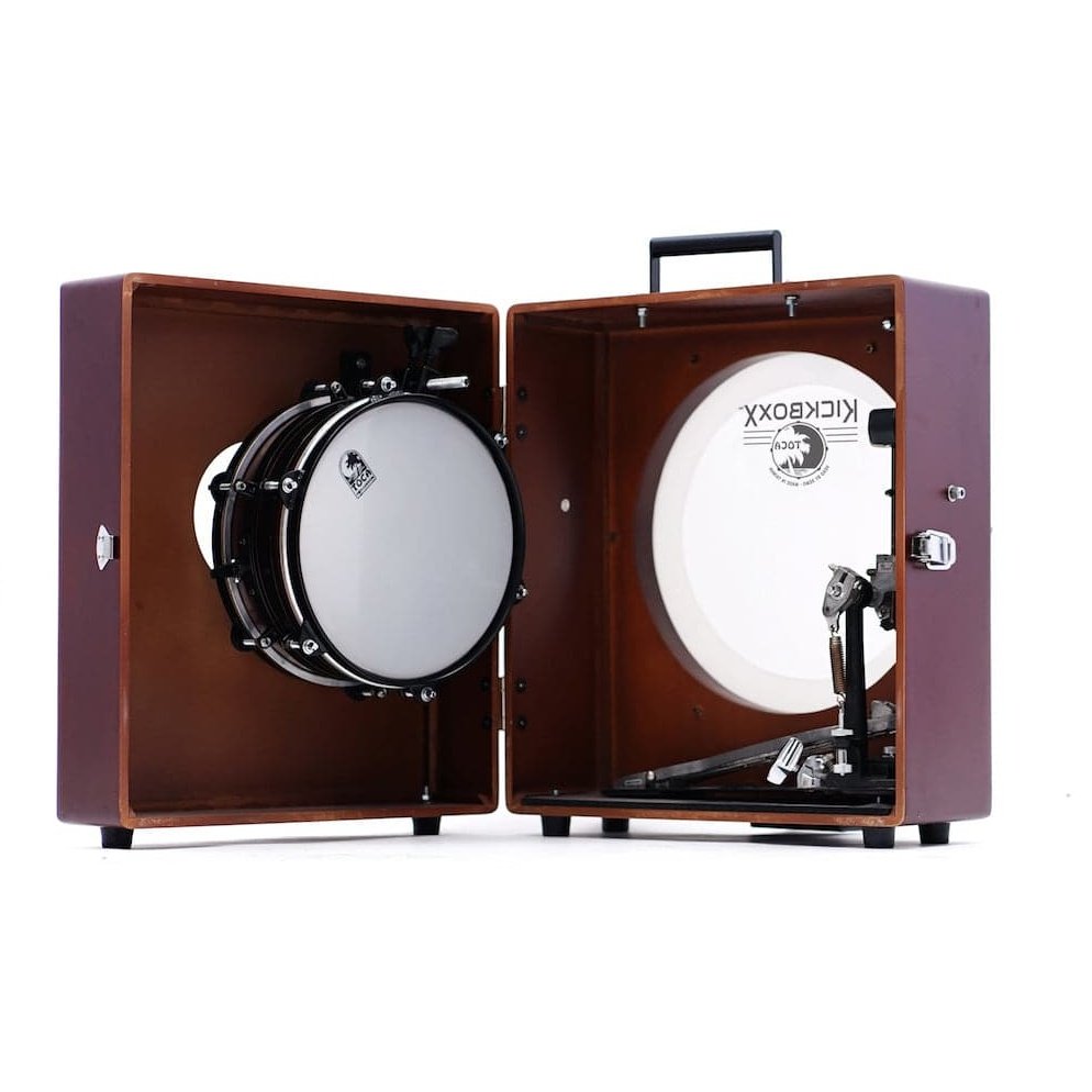 Toca Kickboxx Suitcase Drum Set With Kickboxx