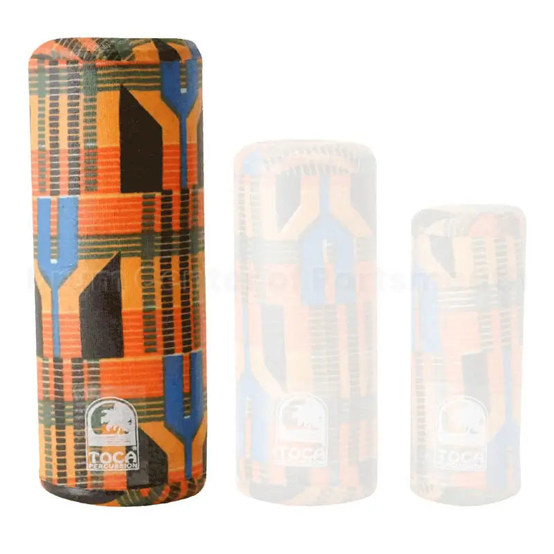 Toca Freestyle II PVC Shaker Large Kente Cloth - Drum Center Of Portsmouth