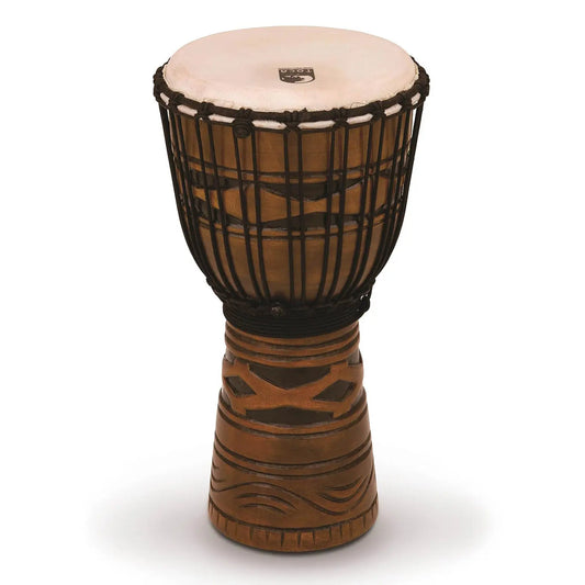 Toca Origins Rope-Tuned Wood Djembe 10" TODJ-10AM - Drum Center Of Portsmouth