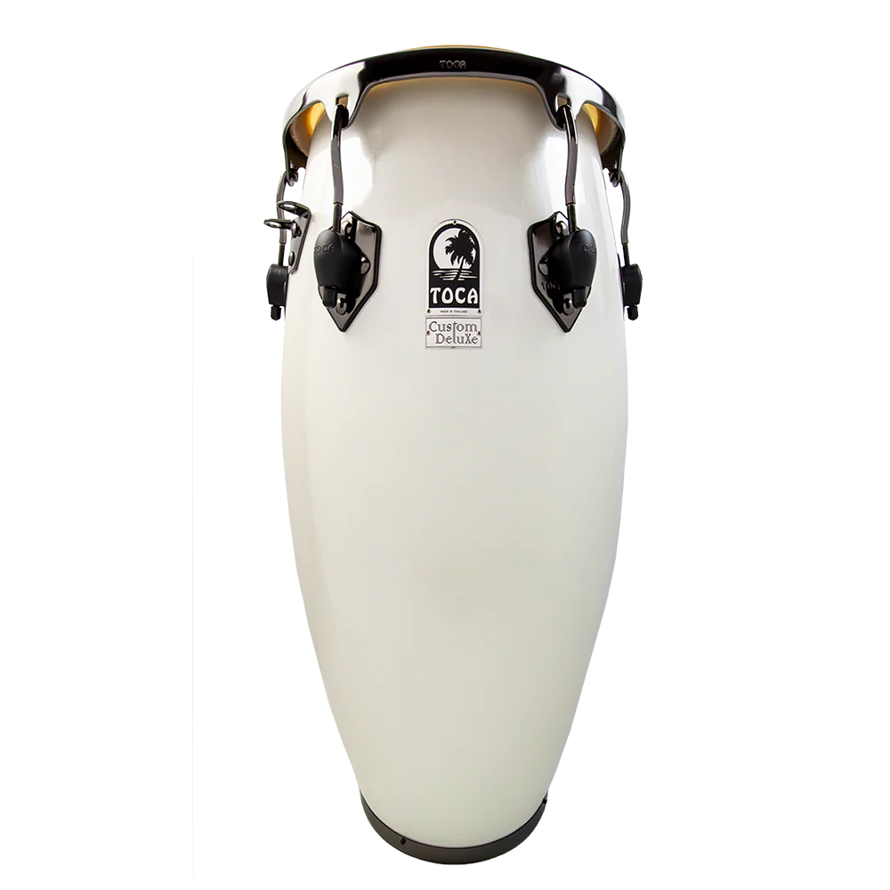 Toca Custom Deluxe Fiberglass Quinto Margarita Blanca - Drum Center Of Portsmouth