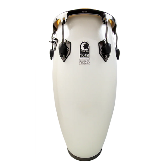 Toca Custom Deluxe Fiberglass Quinto Margarita Blanca - Drum Center Of Portsmouth