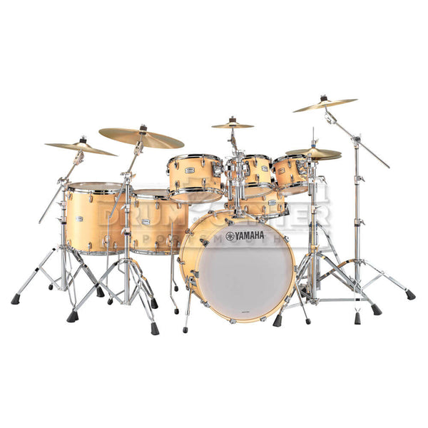 Yamaha Tour Custom Maple 7pc Drum Set Butterscotch Satin