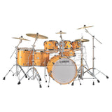 Yamaha Tour Custom Maple 7pc Drum Set Caramel Satin - Drum Center Of Portsmouth