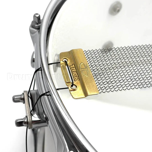 Trick VMT Aluminum Snare Drum 14x6.5 Matte White - Drum Center Of Portsmouth