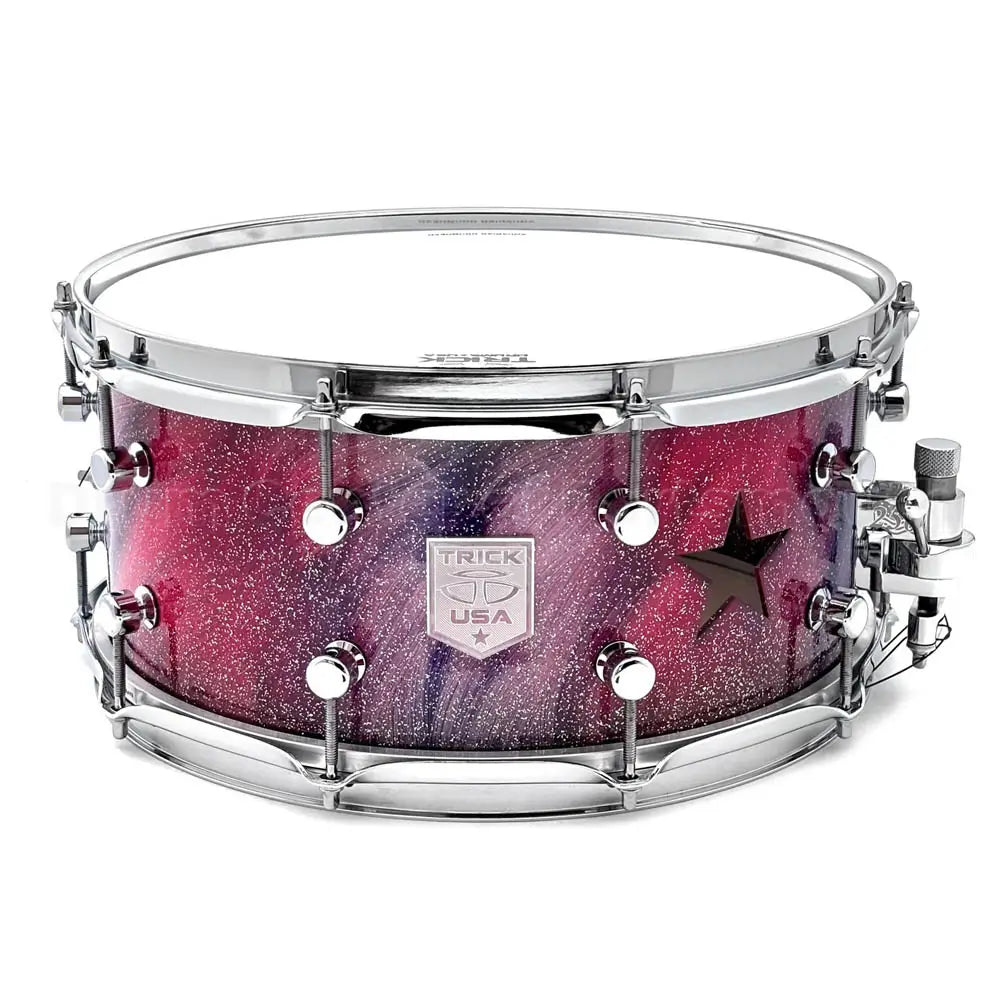 Trick Limited Edition Aluminum USA 250 Snare Drum 14x6.5 - Drum Center Of Portsmouth