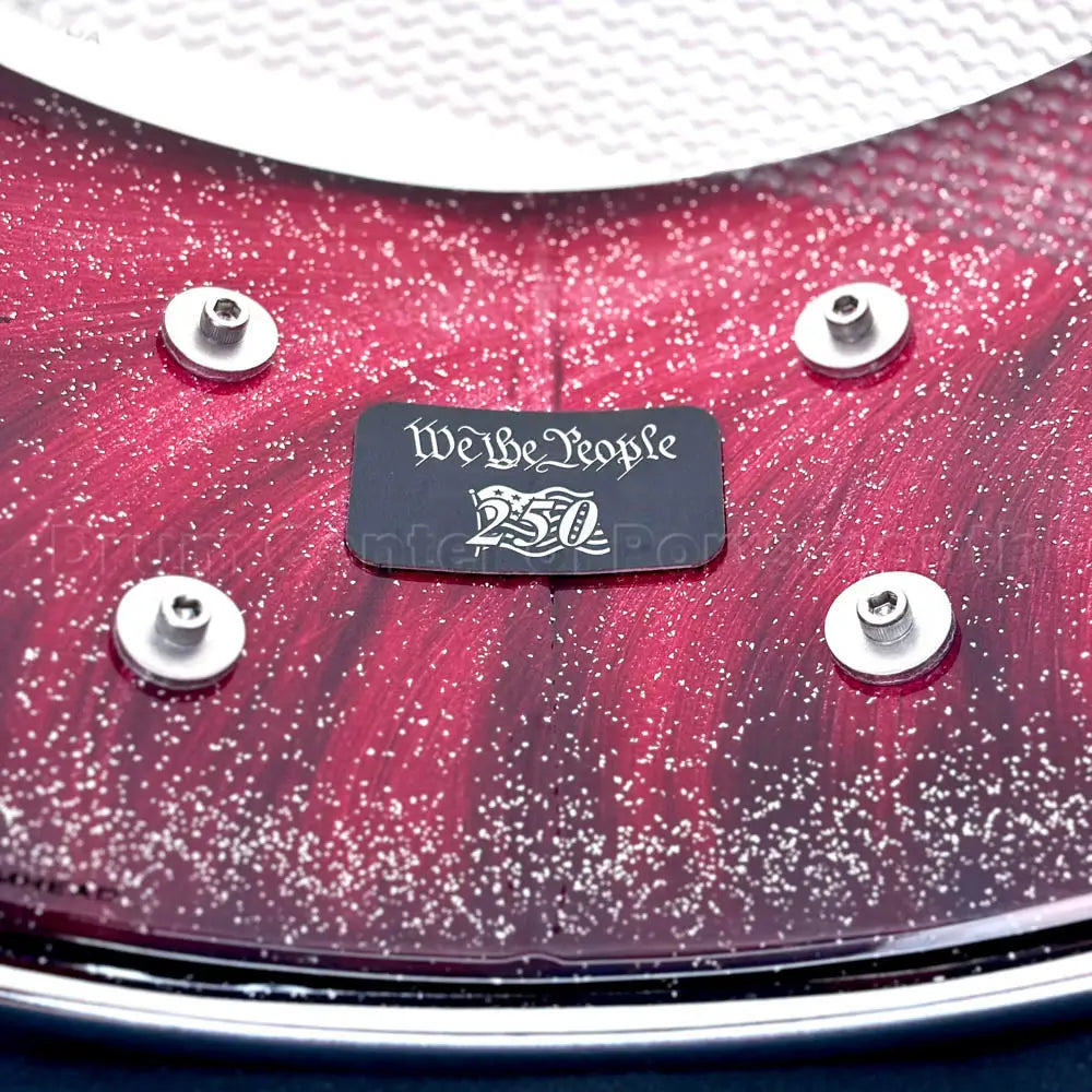 Trick Limited Edition Aluminum USA 250 Snare Drum 14x6.5 - Drum Center Of Portsmouth