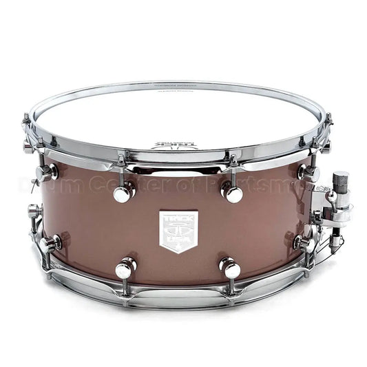 Trick Precious Metals 3mm Brass Snare Drum 14x6.5 Champagne Sparkle - Drum Center Of Portsmouth