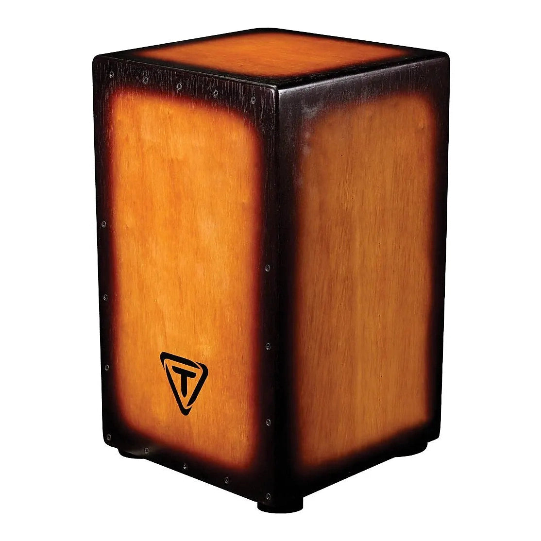 Tycoon 29 Series Siam Oak Cajon w/ Sunburst Birch Front Plate - Drum Center Of Portsmouth
