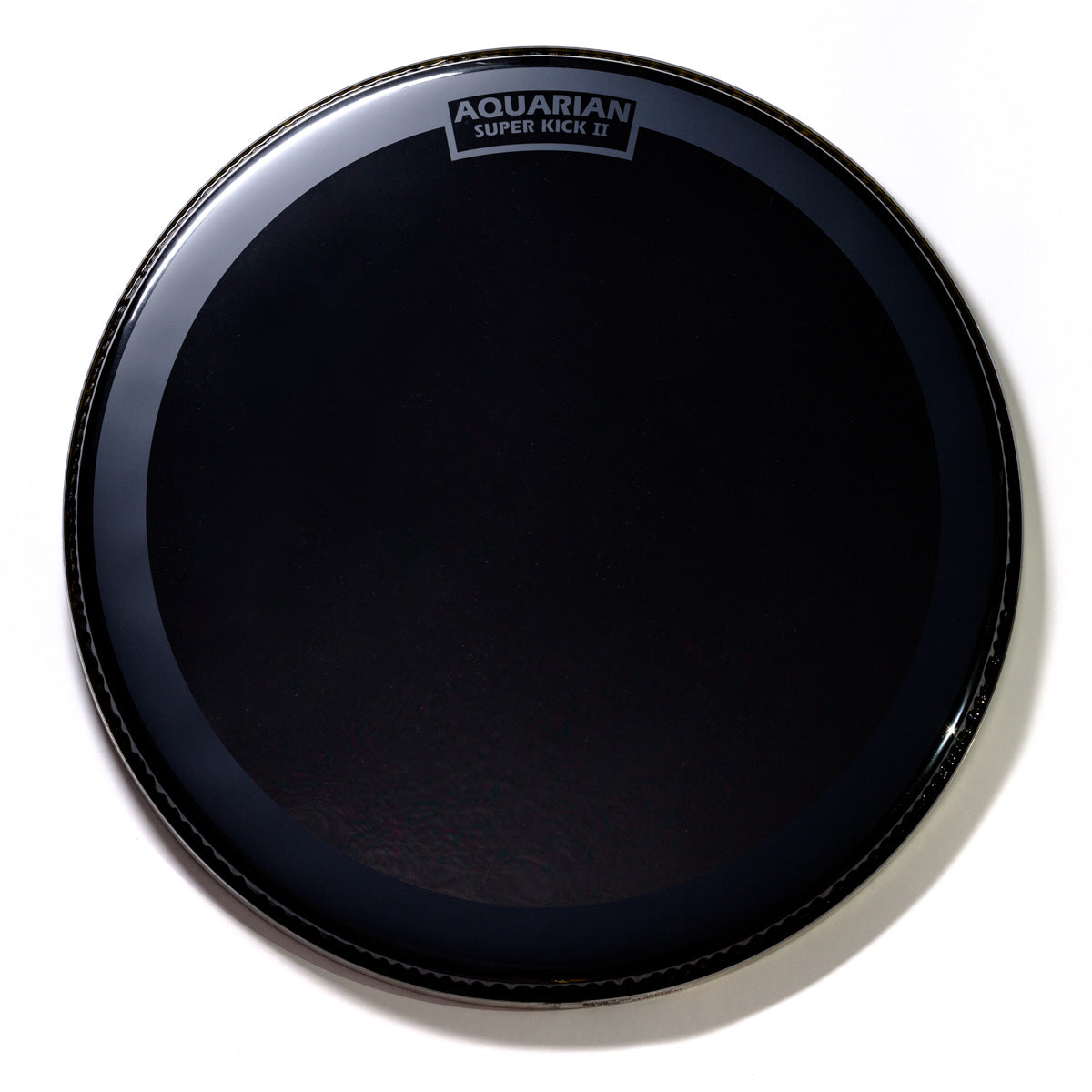 Aquarian Reflector Black Mirror Super Kick Bass Drumhead 26"
