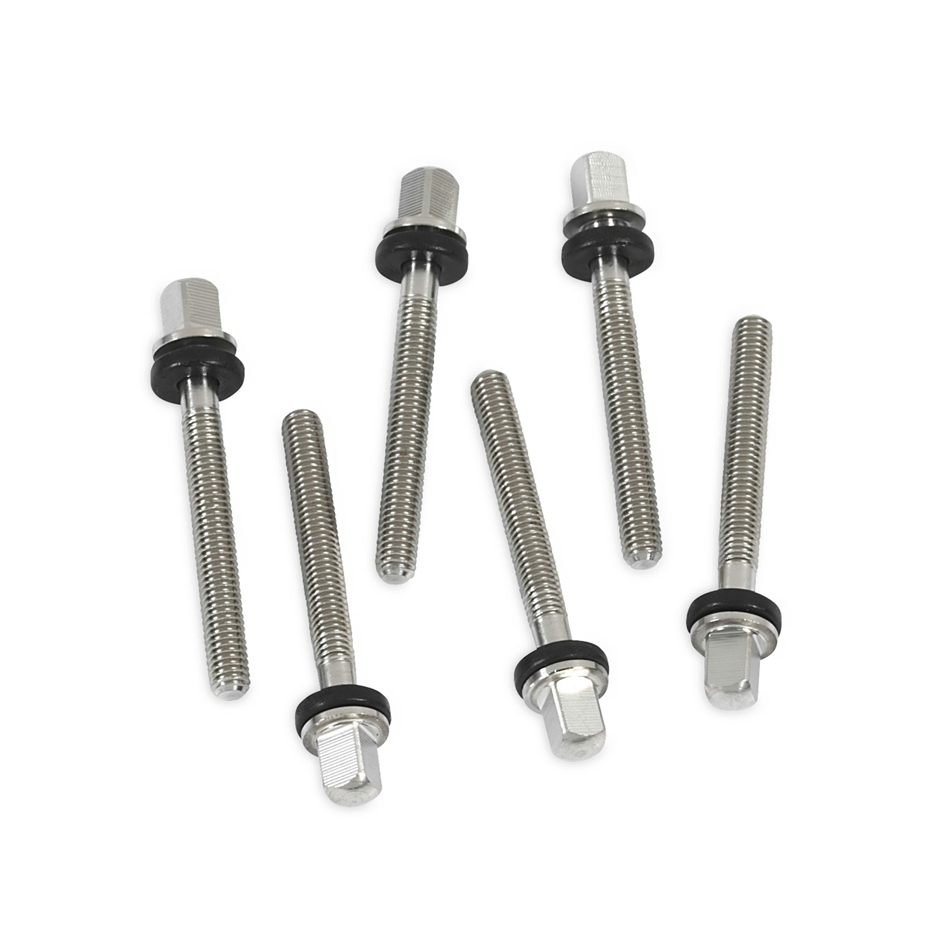 DW DWSM165C True Pitch Chrome Tension Rod - .8" x 1.65" (6 Pack)