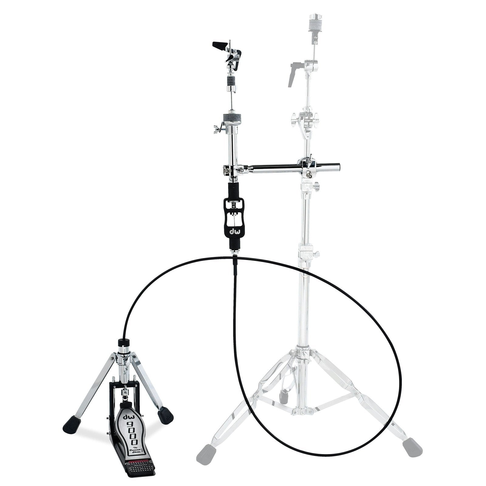 DW DWCP9502LB2 9000 Series 2' Remote Hi Hat Stand with Bag