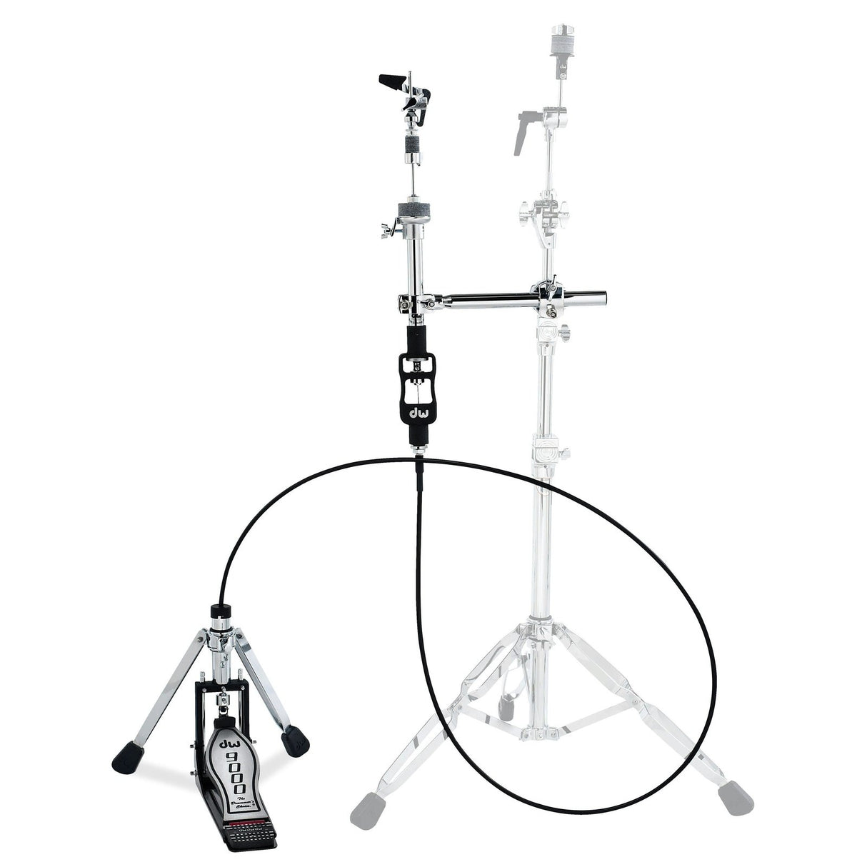 DW 9000 Series 10' Remote Hi Hat Stand with Bag
