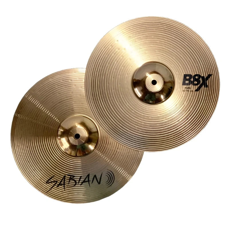 Used Sabian B8X Hi Hat Cymbals 13" - Excellent - Drum Center Of Portsmouth