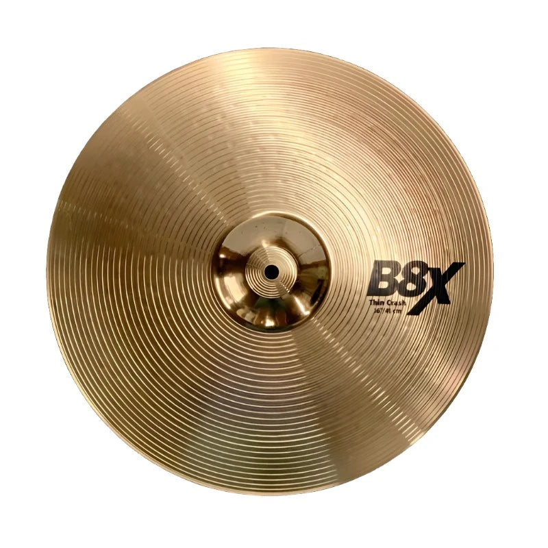 Used Sabian B8X Thin Crash Cymbal 16" - Excellent - Drum Center Of Portsmouth