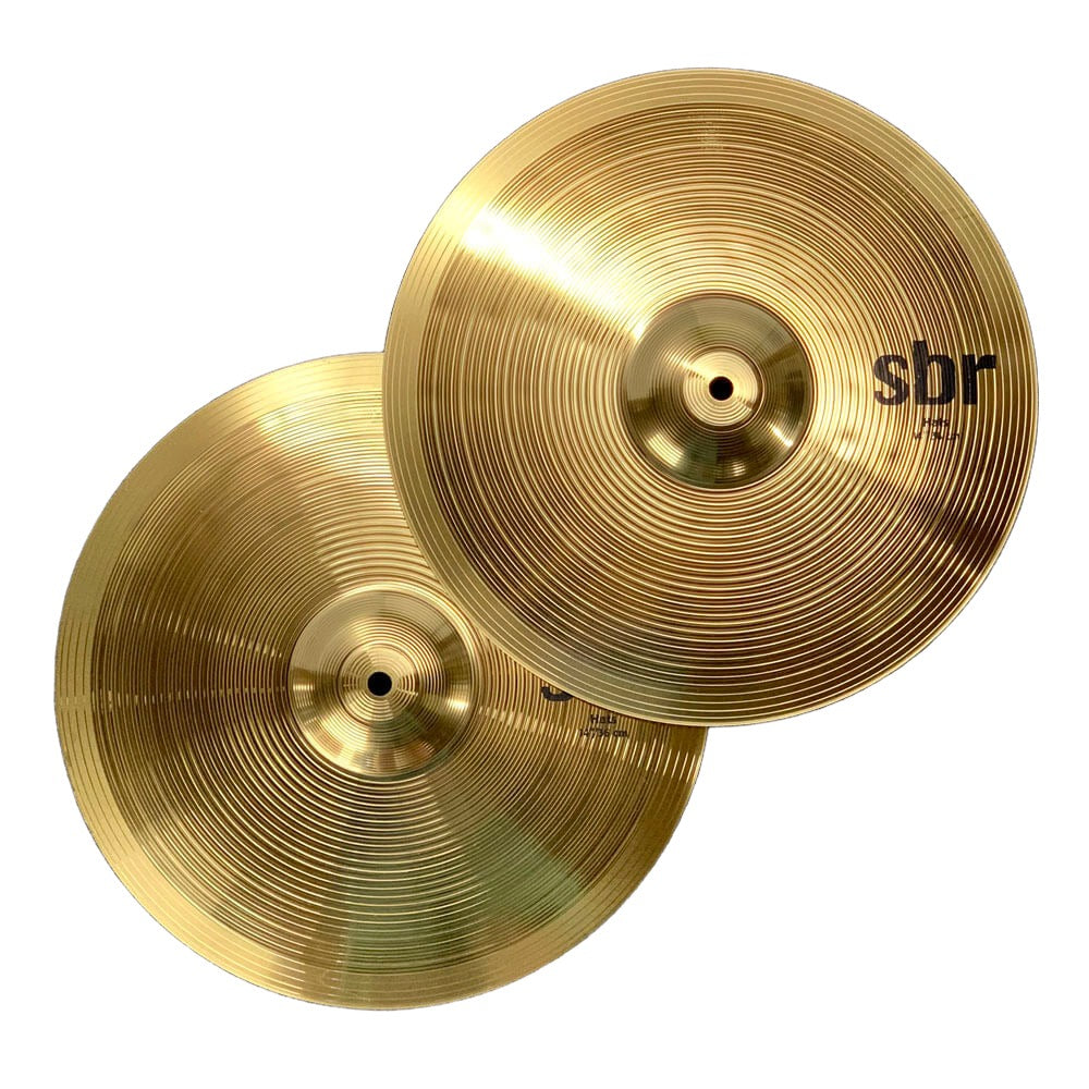 Sabian SBR 14' HiHat Cymbals Sabian SBR 14\" Hi-Hat Cymbal Pair SBR1402 Brass (Dented) | eBay