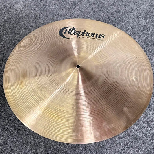 Used Bosphorus Traditional Medium Thin Ride Cymbal 22" - Very Good - Drum Center Of Portsmouth