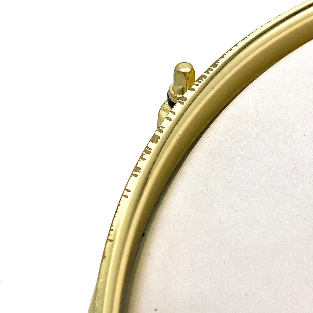 Used Ludwig Classic Maple Snare Drum 14x6.5 Cherry Stain w/Brass Hardware - Good - Drum Center Of Portsmouth