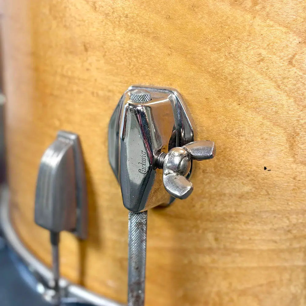 Used Vintage Ludwig/WFL 3pc Drum Set Refinished Natural - Fair - Drum Center Of Portsmouth
