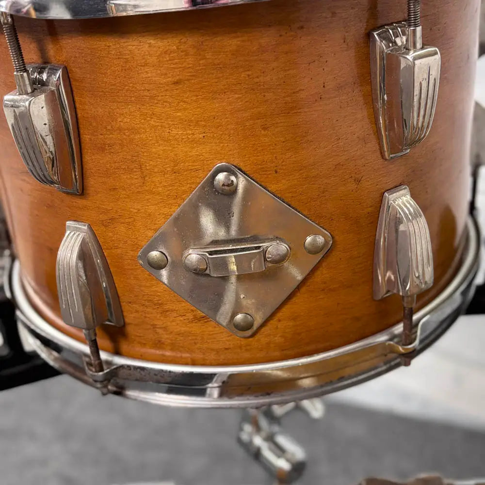 Used Vintage Ludwig/WFL 3pc Drum Set Refinished Natural - Fair - Drum Center Of Portsmouth