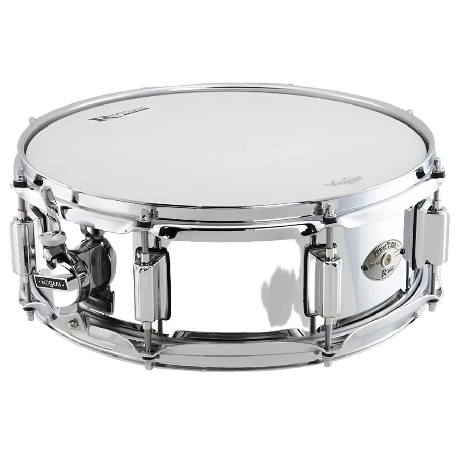 Used Rogers Powertone Steel Shell Snare Drum 14x5 - Excellent - Drum Center Of Portsmouth