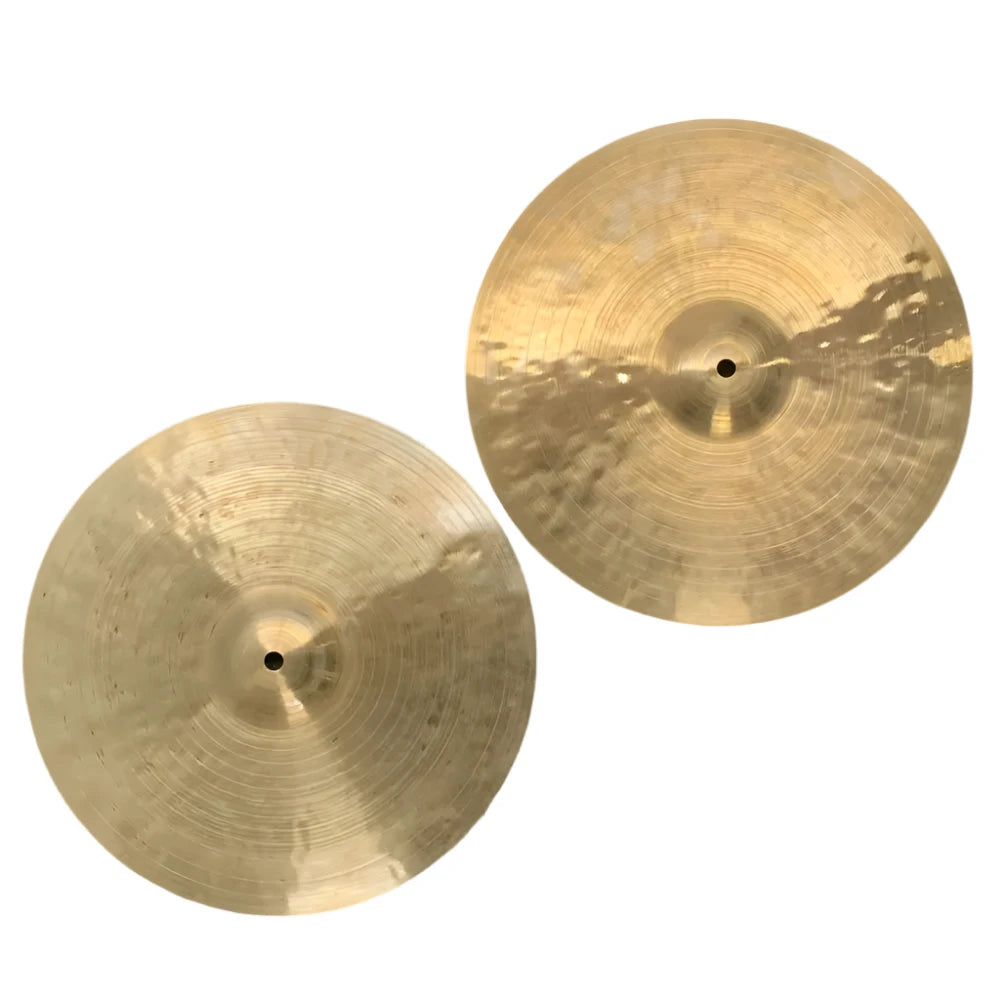 Used Spizzichino Hi Hat Cymbals 14" 944/1096 grams - Very Good - Drum Center Of Portsmouth