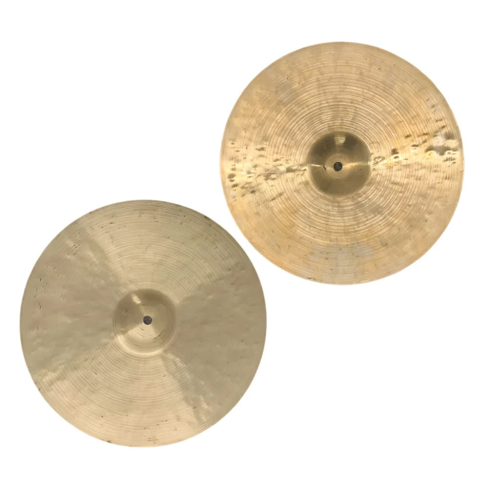 Used Spizzichino Hi Hat Cymbals 14" 944/1096 grams - Very Good - Drum Center Of Portsmouth